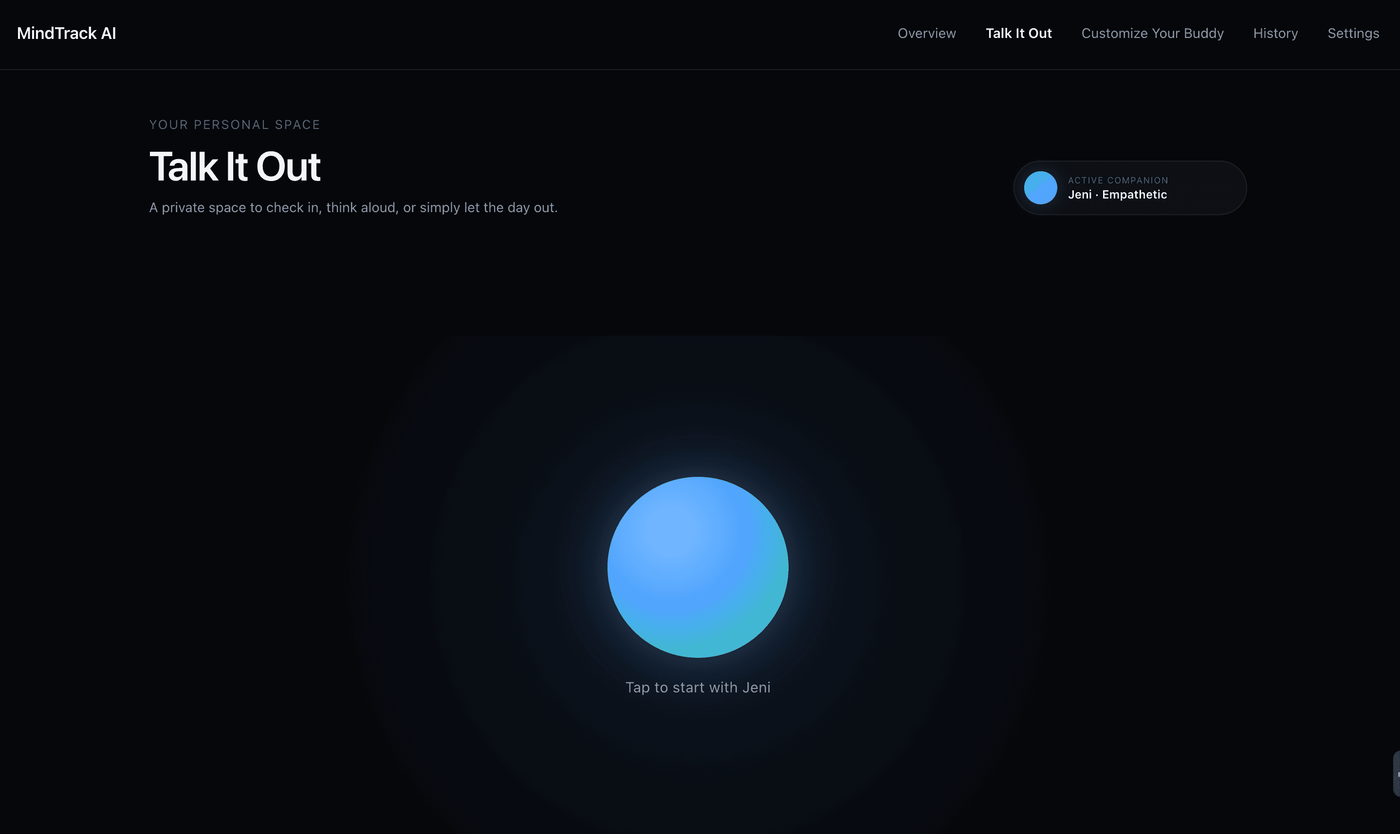 MindTrack AI screenshot